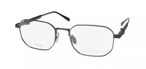 Philipp Plein VPP062V CLASSICAL WAVES - 0568 - 54 Cadres optiques Noir Angulaire