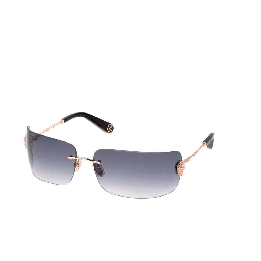 Philipp Plein SPP027S IRRESISTIBLE CANNES - 0300 Lunettes de soleil Angulaire