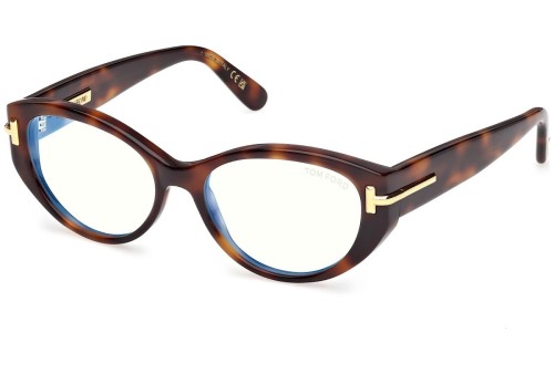 Tom Ford TF6031-F-B ICON COLLECTION - 053 - 54 Cadres optiques Havanna Cat Eye