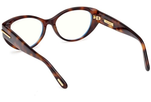 Tom Ford TF6031-F-B ICON COLLECTION - 053 - 54 Cadres optiques Havanna Cat Eye