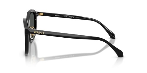 VERSACE VE4493-D - GB1/87 - 55 Lunettes de soleil Noir Coussin arrondi