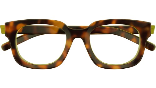 Gucci GG1721O - 002 - 50 Cadres optiques Havane Angulaire