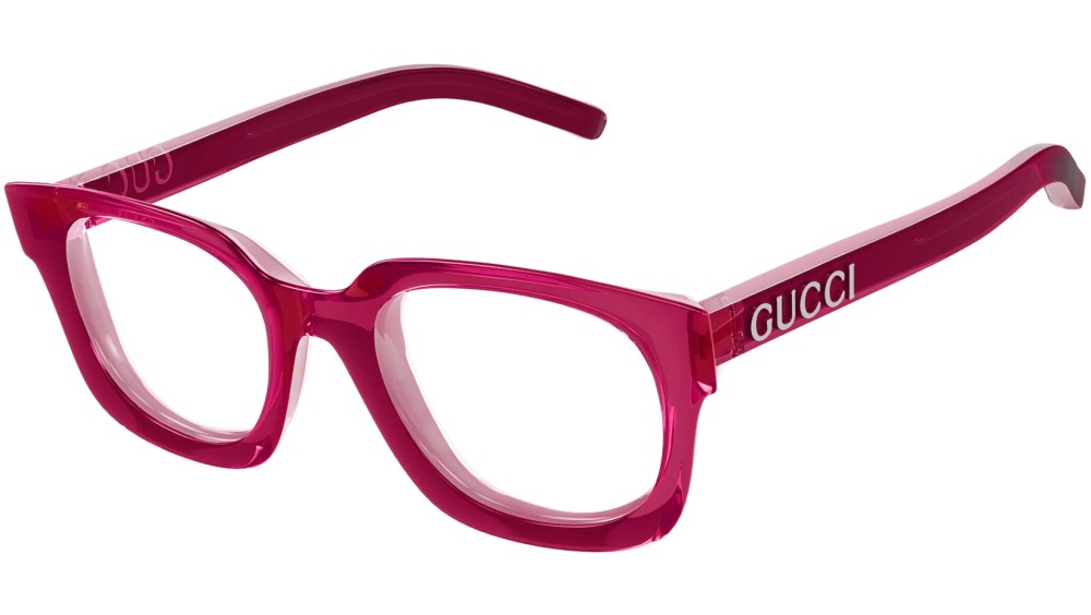Gucci GG1721O - 004 - 50 Cadres optiques Rouge Angulaire