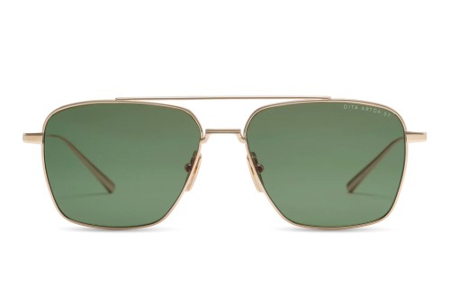 Dita ARTOA.57 DTS181-A - 02 - 57 Lunettes de soleil Or Pilote (Aviateur)