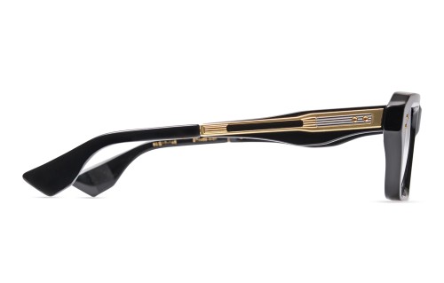 Dita DETRON DTS459-A - 01 - 52 Lunettes de soleil Noir, Or Angulaire