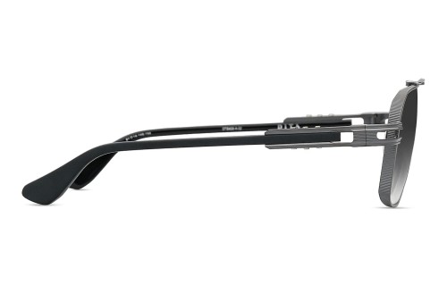 Dita KUDRU DTS436-A - 02 - 61 Lunettes de soleil Noir Pilote (Aviateur)