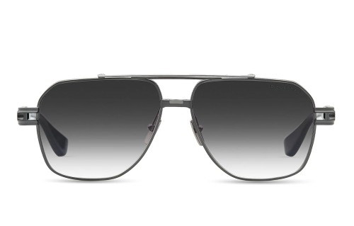 Dita KUDRU DTS436-A - 02 - 61 Lunettes de soleil Noir Pilote (Aviateur)
