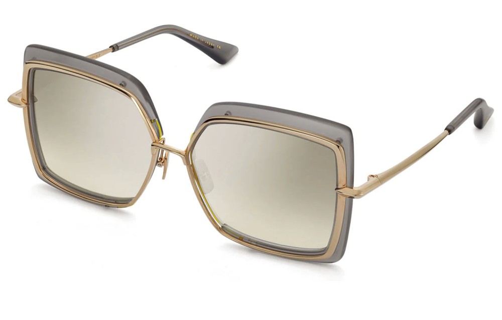 Dita NARCISSUS DTS503 - 03 - 58 Lunettes de soleil Or, Gris Angulaire