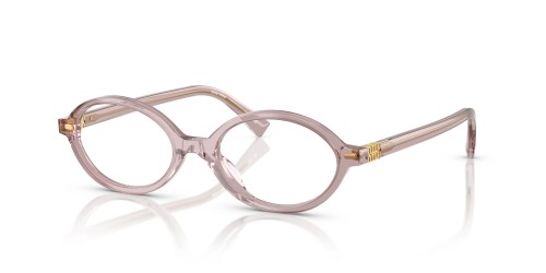 MIU MIU MU 01XV - 12W1O1 - 50 Cadres optiques Pink Oval