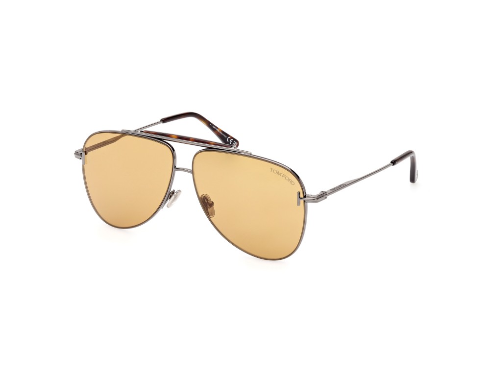 Tom Ford FT1018 BRADY - 08E - 60 Lunettes de soleil Pilot (Aviator)