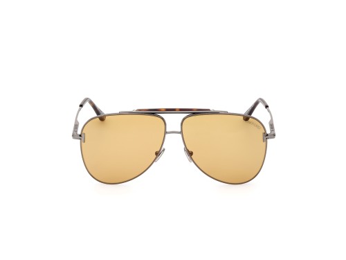 Tom Ford FT1018 BRADY - 08E - 60 Lunettes de soleil Pilot (Aviator)