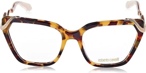 Roberto Cavalli VRC020M - AGGY - 55 Cadres optiques Havane Œil de chat