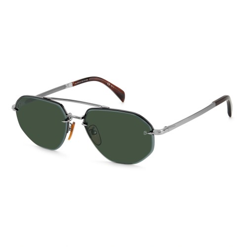 David Beckham DB 1101/G/S - 6LB - 61 Lunettes de soleil Silver Pilot (Aviator)