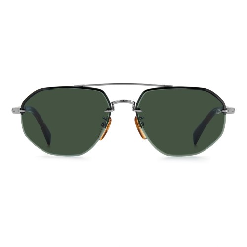 David Beckham DB 1101/G/S - 6LB - 61 Lunettes de soleil Silver Pilot (Aviator)