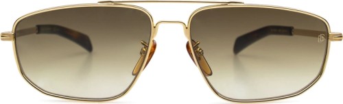 David Beckham DB 7049/G/S - J5G - 59 Lunettes de soleil Or, Havane Pilote (Aviateur)