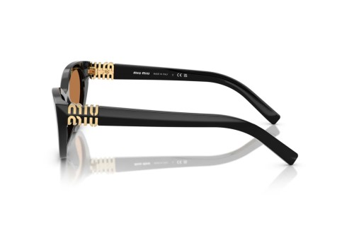 MIU MIU MU A04S - 16K10I - 54 Lunettes de soleil Noir Œil de chat