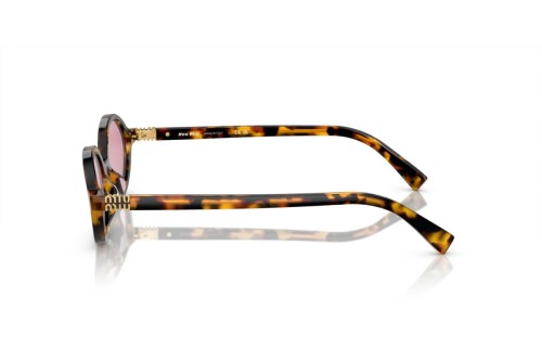 MIU MIU MU 04ZS - ​VAU50D - ​50 Lunettes de soleil Havane Ovale