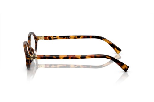 MIU MIU MU 01XV - 19P1O1 - 50 Cadres optiques Havane Ovale