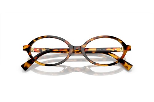 MIU MIU MU 01XV - 19P1O1 - 50 Cadres optiques Havane Ovale