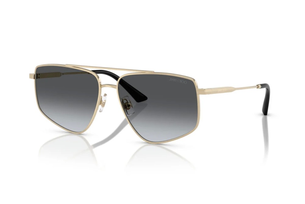 Jimmy Choo JC4011 - 3006T3 - 58 Lunettes de soleil Or Pilote (Aviateur)
