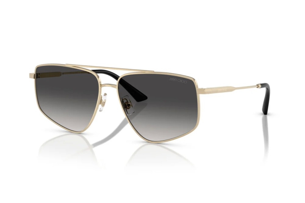 Jimmy Choo JC4011 - 30068G - 58 Lunettes de soleil Or Pilote (Aviateur)