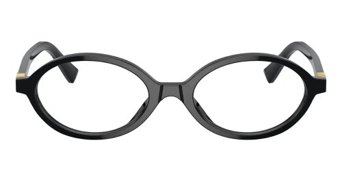 MIU MIU MU 01XV - 1AB1O1 - 50 Cadres optiques Noir Ovale
