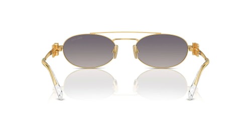 MIU MIU MU 54ZS - 5AK30C - 53 Lunettes de soleil Gold Oval