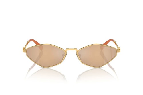 MIU MIU MU 56ZS - ​5AK40D - ​56 Lunettes de soleil Or Ovale
