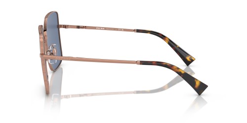 MIU MIU MU 51YS - ZVF1V1 - 60 Lunettes de soleil Bronze, Havane Angulaire