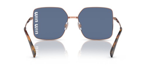 MIU MIU MU 51YS - ZVF1V1 - 60 Lunettes de soleil Bronze, Havane Angulaire