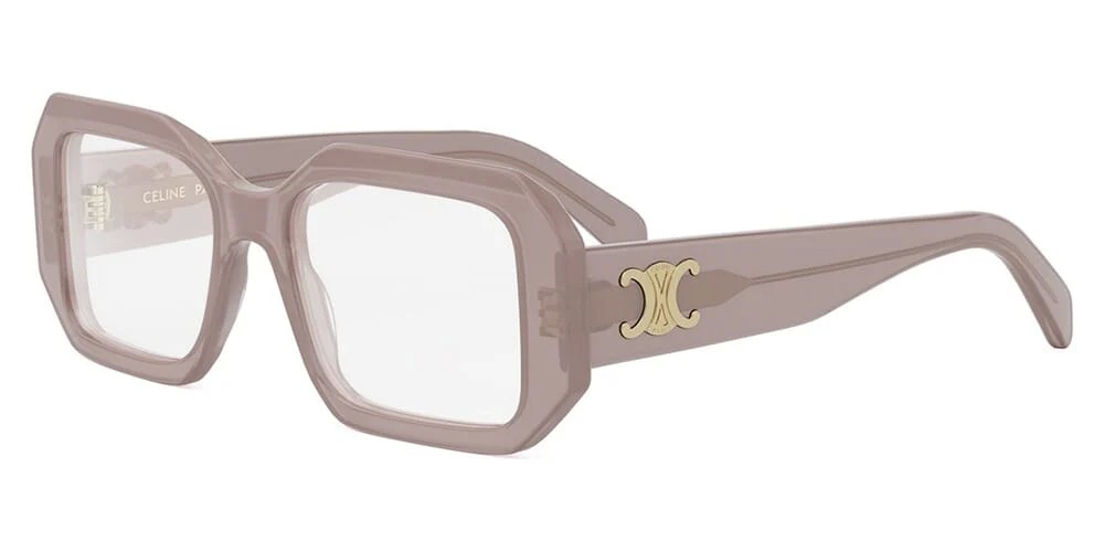 Celine CL50155F - 072 - 52 Cadres optiques Rose Angulaire