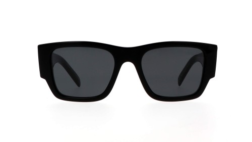 PRADA PR 10ZS - 1AB5S0 - 54 Lunettes de soleil Noir Angulaire