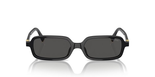 MIU MIU MU 11ZS - 16K5S0 - 51 Lunettes de soleil Noir Angulaire