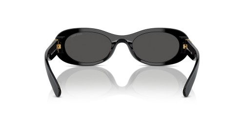 MIU MIU MU 06ZS - 1AB5S0 - 50 Lunettes de soleil Noir Ovale