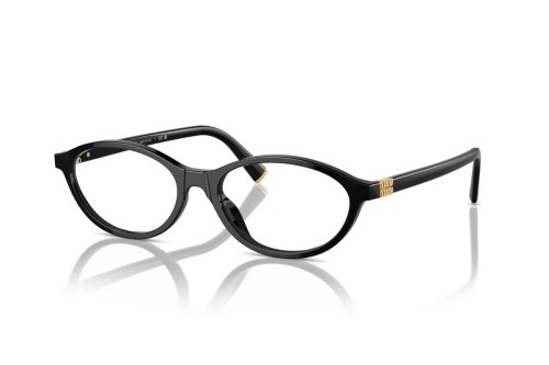 MIU MIU MU 09XV - ​16K1O1 - ​53 Cadres optiques Noir Ovale