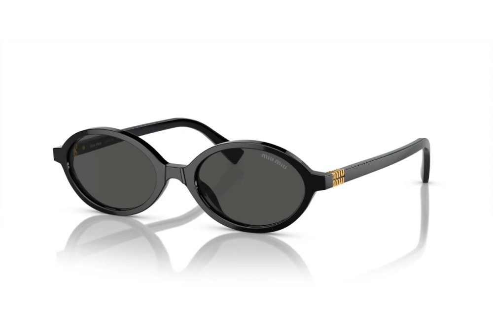 MIU MIU MU 04ZS - ​1AB5S0 - ​50 Lunettes de soleil Black Oval