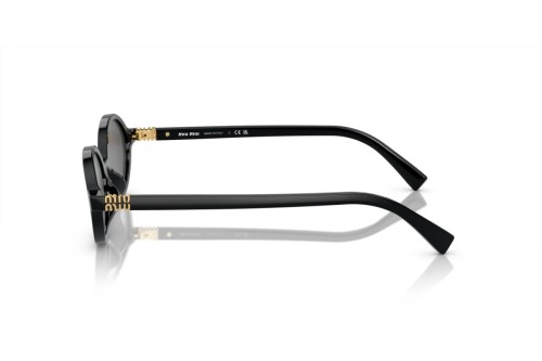 MIU MIU MU 04ZS - ​1AB5S0 - ​50 Lunettes de soleil Black Oval