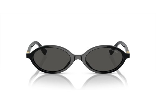 MIU MIU MU 04ZS - ​1AB5S0 - ​50 Lunettes de soleil Black Oval