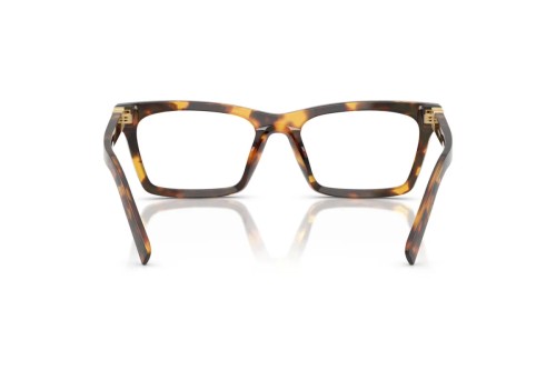 MIU MIU MU 04WV - ​14L1O1 - ​55 Cadres optiques Havane Angulaire